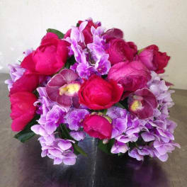 peonies & orchids